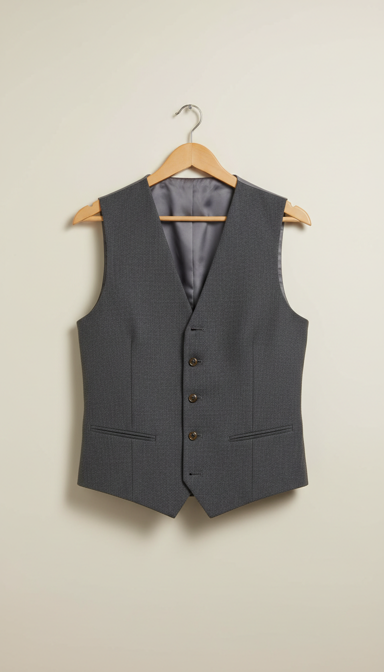 Gilet formel gris ardoise